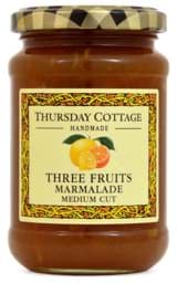 Zeige Details für Thursday Cottage Three Fruits Marmalade Medium Cut 340g Bild von Thursday Cottage Three Fruits Marmalade Medium Cut 340g