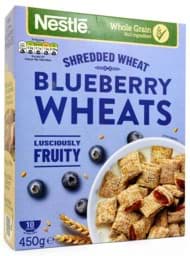 Zeige Details für Nestle Shredded Wheat Blueberry Wheats 450g Bild von Nestle Shredded Wheat Blueberry Wheats 450g