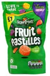 Zeige Details für Rowntrees Fruit Pastilles Bag 114g Bild von Rowntrees Fruit Pastilles Bag 114g