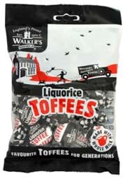 Zeige Details für Walkers Nonsuch Liquorice Toffees 150g Bild von Walkers Nonsuch Liquorice Toffees 150g
