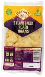Zeige Details für Pataks 2 Plain Naans - Brotfladen Bild von Pataks 2 Plain Naans - Brotfladen