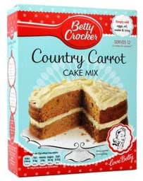 Zeige Details für Betty Crocker Carrot Cake Mix Bild von Betty Crocker Carrot Cake Mix