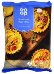 Zeige Details für Co-op Shortcrust Pastry Mix 450g Bild von Co-op Shortcrust Pastry Mix 450g