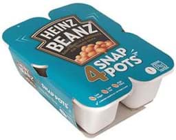 Zeige Details für Heinz Beanz Baked Beans 4 x 200g Snap Pots Bild von Heinz Beanz Baked Beans 4 x 200g Snap Pots