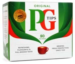 Zeige Details für PG Tips 80 Teebeutel - 232g Bild von PG Tips 80 Teebeutel - 232g