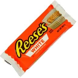 Zeige Details für Reeses White Peanut Butter Cups 39g Bild von Reeses White Peanut Butter Cups 39g