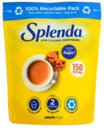 Zeige Details für Splenda Low Calorie Sweetener 75g Bild von Splenda Low Calorie Sweetener 75g