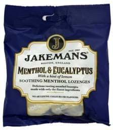 Zeige Details für Jakemans Menthol & Eucalyptus Lozenges 73g Bild von Jakemans Menthol & Eucalyptus Lozenges 73g