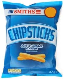 Zeige Details für Smiths Chipsticks Salt & Vinegar 37g Bild von Smiths Chipsticks Salt & Vinegar 37g