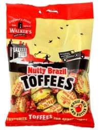 Zeige Details für Walkers Nonsuch Nutty Brazil Toffees 150g Bild von Walkers Nonsuch Nutty Brazil Toffees 150g