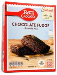 Zeige Details für Betty Crocker Chocolate Fudge Brownie Mix Bild von Betty Crocker Chocolate Fudge Brownie Mix