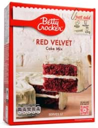 Zeige Details für Betty Crocker Red Velvet Cake Mix Bild von Betty Crocker Red Velvet Cake Mix