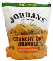 Zeige Details für Jordans Crunchy Oat Granola Tropical Fruits 750g Bild von Jordans Crunchy Oat Granola Tropical Fruits 750g