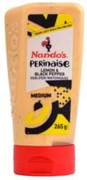 Zeige Details für Nandos Lemon & Black Pepper Perinaise 265g Mayonnaise Bild von Nandos Lemon & Black Pepper Perinaise 265g Mayonnaise