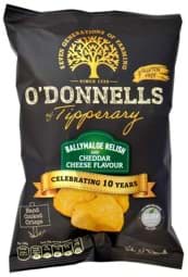 Zeige Details für O'Donnells Ballymaloe Relish and Cheddar Crisps 44g Bild von O'Donnells Ballymaloe Relish and Cheddar Crisps 44g
