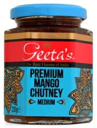 Zeige Details für Geetas Premium Mango Chutney 230g Bild von Geetas Premium Mango Chutney 230g