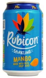 Zeige Details für Rubicon Sparkling Mango Juice Drink 330ml Bild von Rubicon Sparkling Mango Juice Drink 330ml