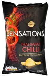 Zeige Details für Sensations Thai Sweet Chilli Crisps 150g Chips Bild von Sensations Thai Sweet Chilli Crisps 150g Chips