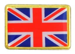 Zeige Details für Union Jack Rectangular Pin Bild von Union Jack Rectangular Pin