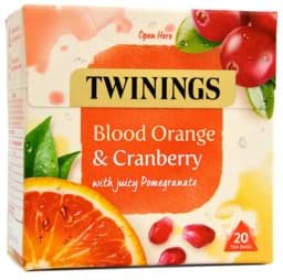 Zeige Details für Twinings Blood Orange & Cranberry Infusion 20 Tea Bags - 40g Bild von Twinings Blood Orange & Cranberry Infusion 20 Tea Bags - 40g