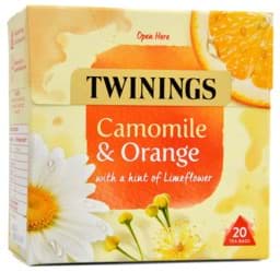 Zeige Details für Twinings Camomile & Orange Infusion 20 Tea Bags - 30g Bild von Twinings Camomile & Orange Infusion 20 Tea Bags - 30g