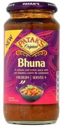 Zeige Details für Pataks Bhuna Sauce Glas 450g Bild von Pataks Bhuna Sauce Glas 450g