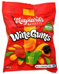 Zeige Details für Maynards Bassetts Wine Gums 165g Bild von Maynards Bassetts Wine Gums 165g