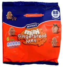 Zeige Details für McVities Mini Gingerbread Men 6 x 19g Bild von McVities Mini Gingerbread Men 6 x 19g