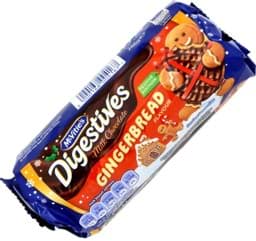 Zeige Details für McVities Gingerbread Milk Chocolate Digestives 266g Bild von McVities Gingerbread Milk Chocolate Digestives 266g