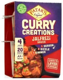 Zeige Details für Pataks Jalfrezi Curry Creations Kit 160g Bild von Pataks Jalfrezi Curry Creations Kit 160g