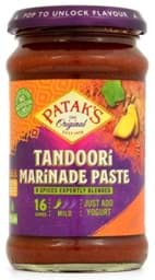Zeige Details für Pataks Tandoori Spice Marinade Curry Paste 312g Bild von Pataks Tandoori Spice Marinade Curry Paste 312g