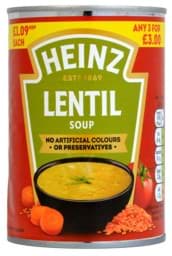 Zeige Details für Heinz Classic Lentil Soup Bild von Heinz Classic Lentil Soup