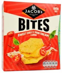 Zeige Details für Jacobs Bites Sweet Chilli & Sour Cream 125g Bild von Jacobs Bites Sweet Chilli & Sour Cream 125g