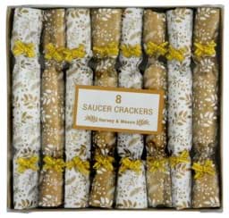 Zeige Details für Harvey & Mason 8 Saucer Crackers Gold Bild von Harvey & Mason 8 Saucer Crackers Gold