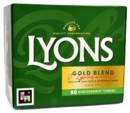 Zeige Details für Lyons Gold Blend 80 Tea Bags 232g MHD 09/25 Bild von Lyons Gold Blend 80 Tea Bags 232g MHD 09/25