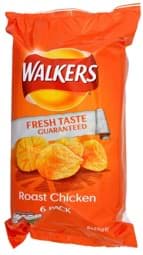 Zeige Details für Walkers Roast Chicken, 6 x 25g Pack Bild von Walkers Roast Chicken, 6 x 25g Pack
