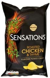 Zeige Details für Sensations Roasted Chicken & Thyme Crisps 150g Bild von Sensations Roasted Chicken & Thyme Crisps 150g