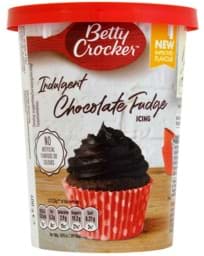 Zeige Details für Betty Crocker Chocolate Fudge Icing Bild von Betty Crocker Chocolate Fudge Icing