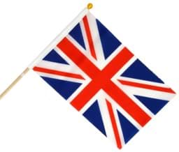 Zeige Details für Union Jack Small Handwaving Flag Bild von Union Jack Small Handwaving Flag