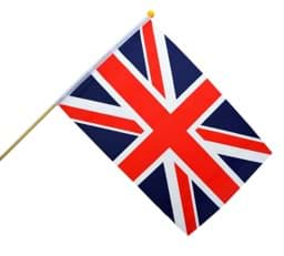 Zeige Details für Union Jack Large Handwaving Flag Bild von Union Jack Large Handwaving Flag