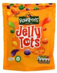 Zeige Details für Rowntrees Jelly Tots 150g Bild von Rowntrees Jelly Tots 150g