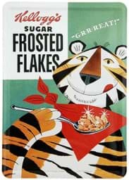 Zeige Details für Metal Card Blechkarte ´Kellogg´s Sugar Frosted Flakes´ Bild von Metal Card Blechkarte ´Kellogg´s Sugar Frosted Flakes´