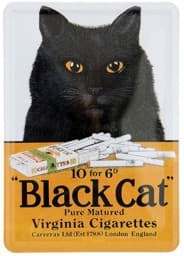 Zeige Details für Metal Postcard Blechpostkarte ´Black Cat´ Bild von Metal Postcard Blechpostkarte ´Black Cat´