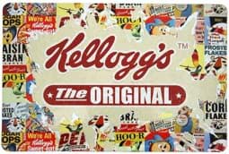 Zeige Details für Metal Sign ´Kellogg´s - The Original´ Collage Bild von Metal Sign ´Kellogg´s - The Original´ Collage