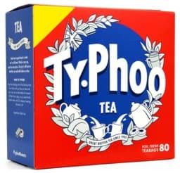 Zeige Details für Typhoo 80 Teebeutel - 232g Teabags Bild von Typhoo 80 Teebeutel - 232g Teabags