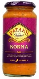 Zeige Details für Pataks Korma Sauce Glas 450g Bild von Pataks Korma Sauce Glas 450g