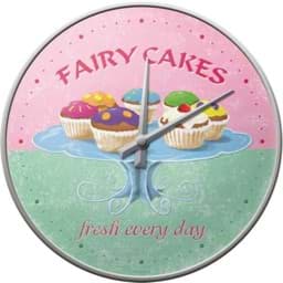 Zeige Details für Wall Clock ´Fairy Cakes´ Bild von Wall Clock ´Fairy Cakes´