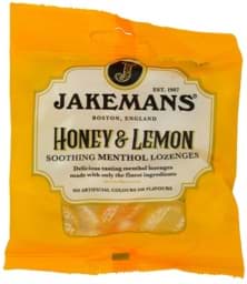 Zeige Details für Jakemans Honey & Lemon Menthol Sweets 73g Bild von Jakemans Honey & Lemon Menthol Sweets 73g