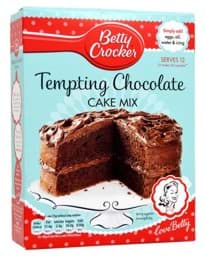 Zeige Details für Betty Crocker Tempting Chocolate Cake Mix 425g Bild von Betty Crocker Tempting Chocolate Cake Mix 425g