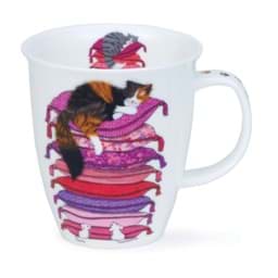 Zeige Details für Dunoon Nevis Sleepy Cats Pink by Kate Mawdsley Bild von Dunoon Nevis Sleepy Cats Pink by Kate Mawdsley
